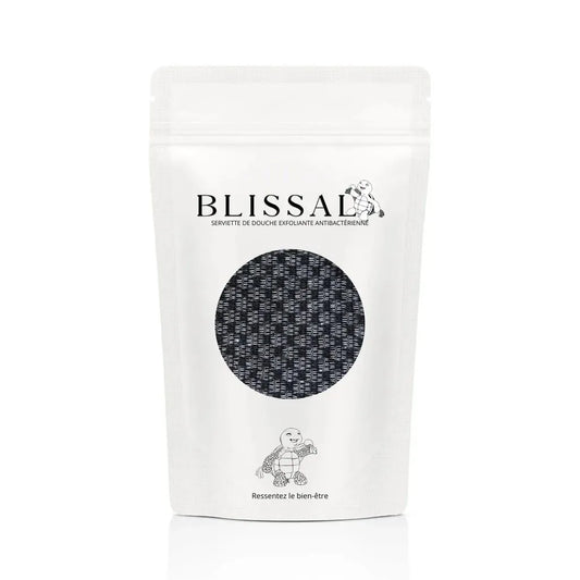 Blissalo™ – Serviette de Douche Exfoliante Antibactérienne