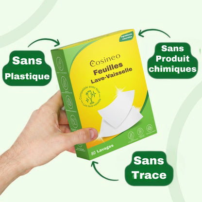 Feuilles Lave-Vaisselle Ultra-Nettoyantes