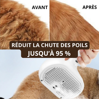 SteamGroom Pro | Brosse professionnelle de toilettage pour animaux