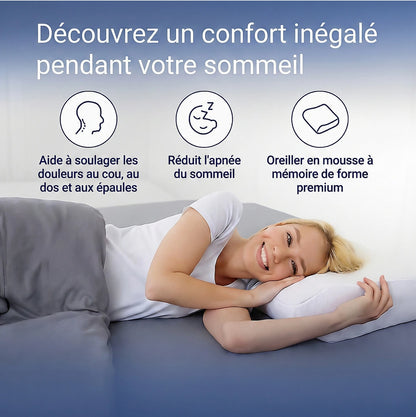 Oreiller ergonomique – Offre spéciale SOLDE D'HIVER